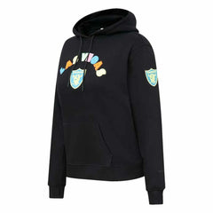 Las Vegas Raiders  Pro Standard Women's Neon Fleece Pullover Hoodie