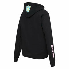 Las Vegas Raiders  Pro Standard Women's Neon Fleece Pullover Hoodie