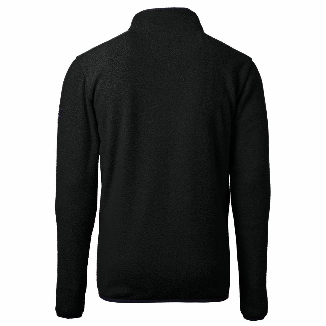 Detroit Lions  Cutter & Buck Cascade Eco Sherpa Fleece Big & Tall Quarter-Zip Throwback Jacket