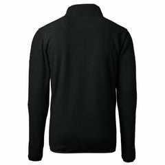 Detroit Lions  Cutter & Buck Cascade Eco Sherpa Fleece Big & Tall Quarter-Zip Throwback Jacket
