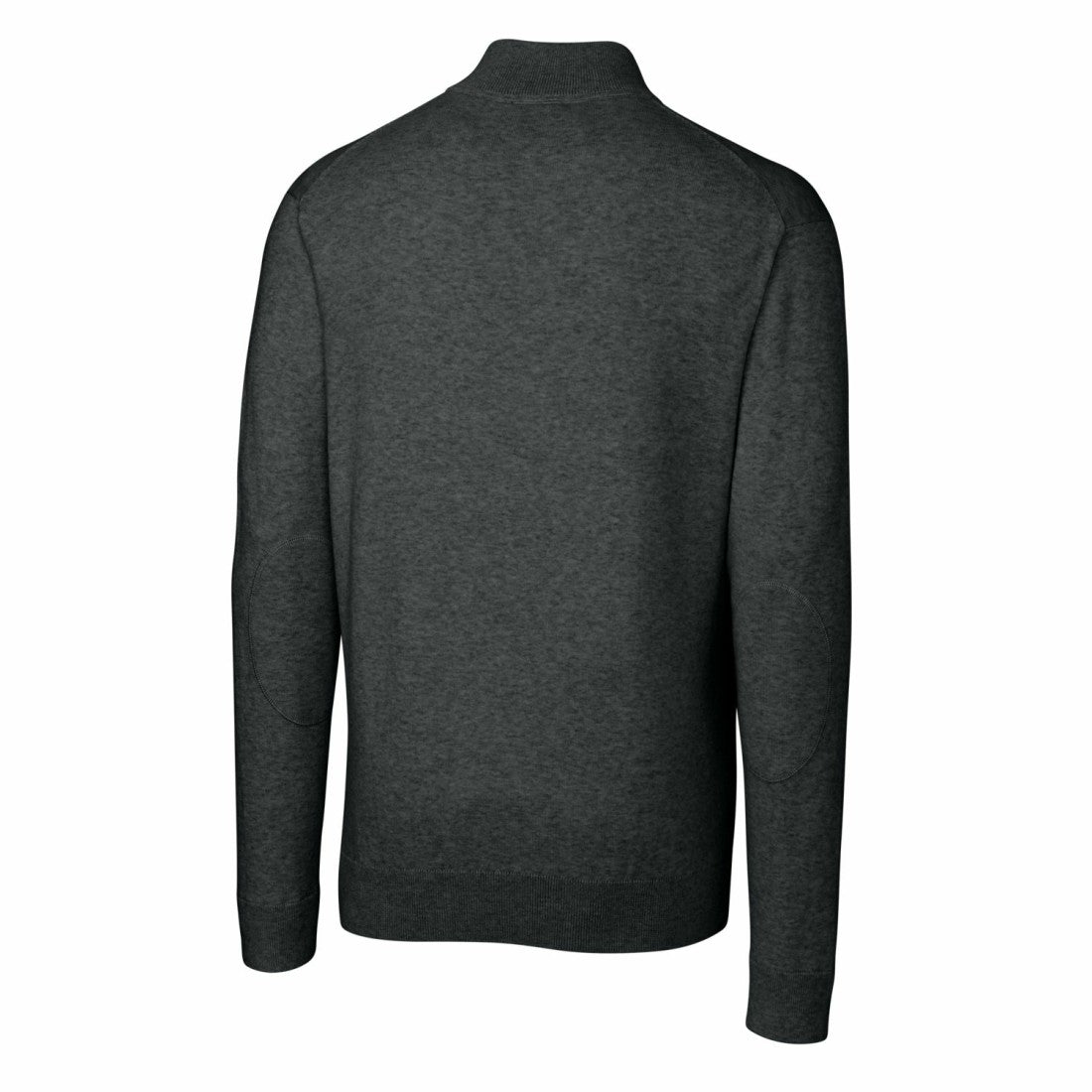 Detroit Lions  Cutter & Buck Throwback Logo Lakemont Tri-Blend Big & Tall Quarter-Zip Pullover Sweater