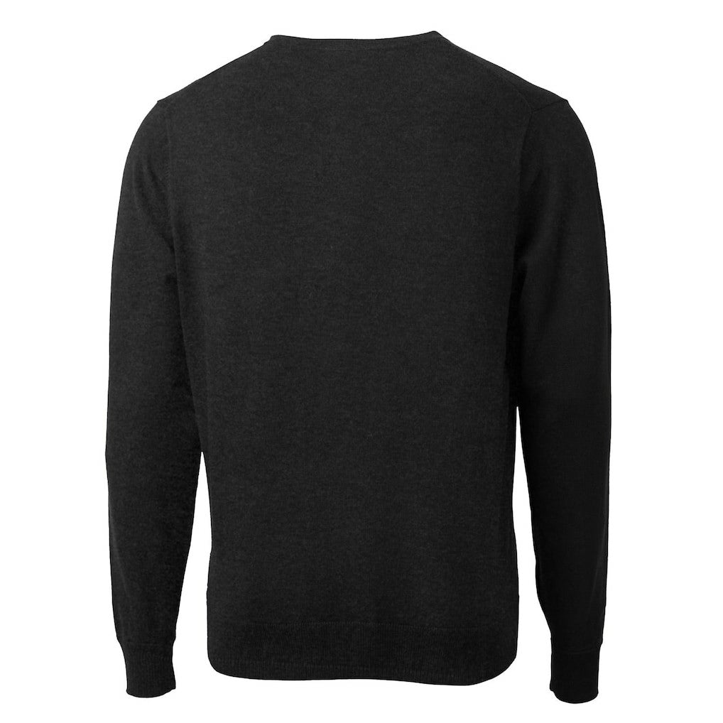 Pittsburgh Steelers  Cutter & Buck Throwback Logo Lakemont Tri-Blend Big & Tall V-Neck Pullover Sweater