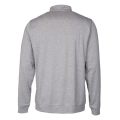 Cleveland Browns  Cutter & Buck Stealth Heathered Big & Tall Throwback Logo Quarter-Zip Pullover Top
