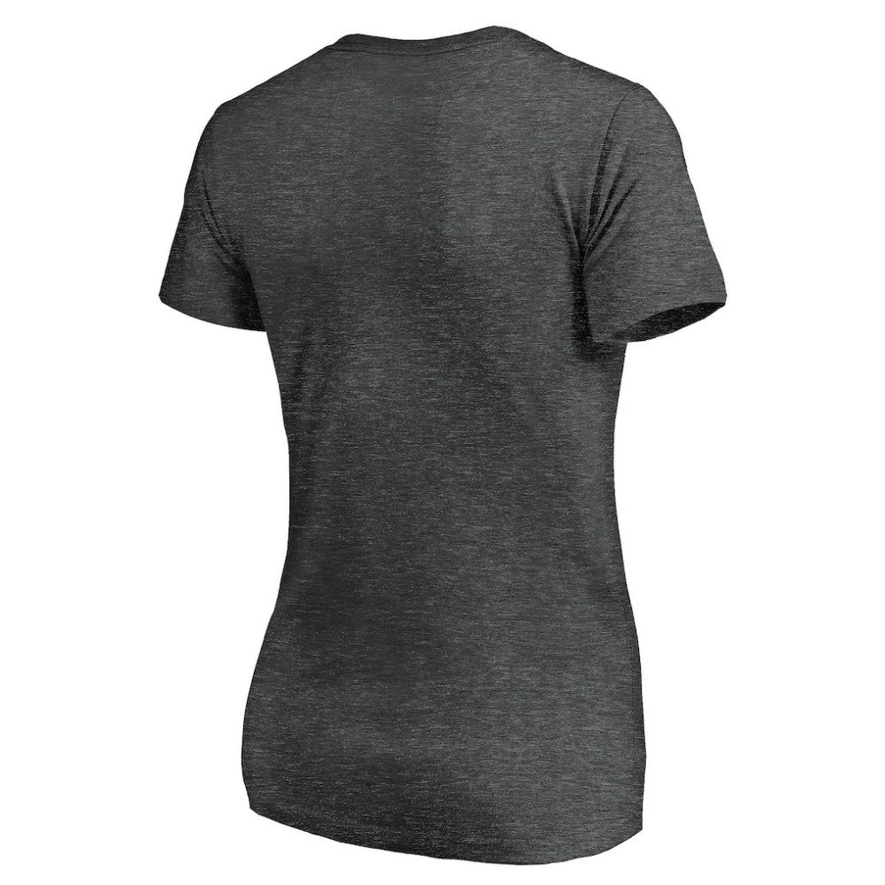 Los Angeles Dodgers Women's Team Lockup V-Neck T-Shirt | MLB Discount