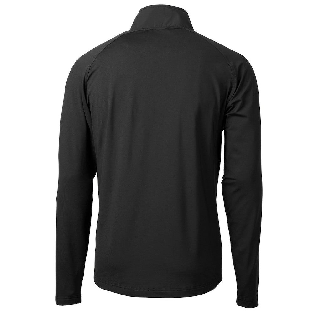 Atlanta Falcons  Cutter & Buck Adapt Eco Knit Hybrid Recycled Quarter-Zip Throwback Pullover Top