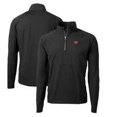 San Francisco 49ers  Cutter & Buck Adapt Eco Knit Hybrid Recycled Quarter-Zip Throwback Pullover Top