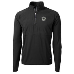 Las Vegas Raiders  Cutter & Buck Adapt Eco Knit Hybrid Recycled Quarter-Zip Throwback Pullover Top
