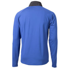 Indianapolis Colts  Cutter & Buck Adapt Eco Knit Hybrid Recycled Quarter-Zip Throwback Pullover Top