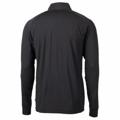 Green Bay Packers  Cutter & Buck Adapt Eco Knit Stretch Recycled Quarter-Zip Throwback Pullover Top