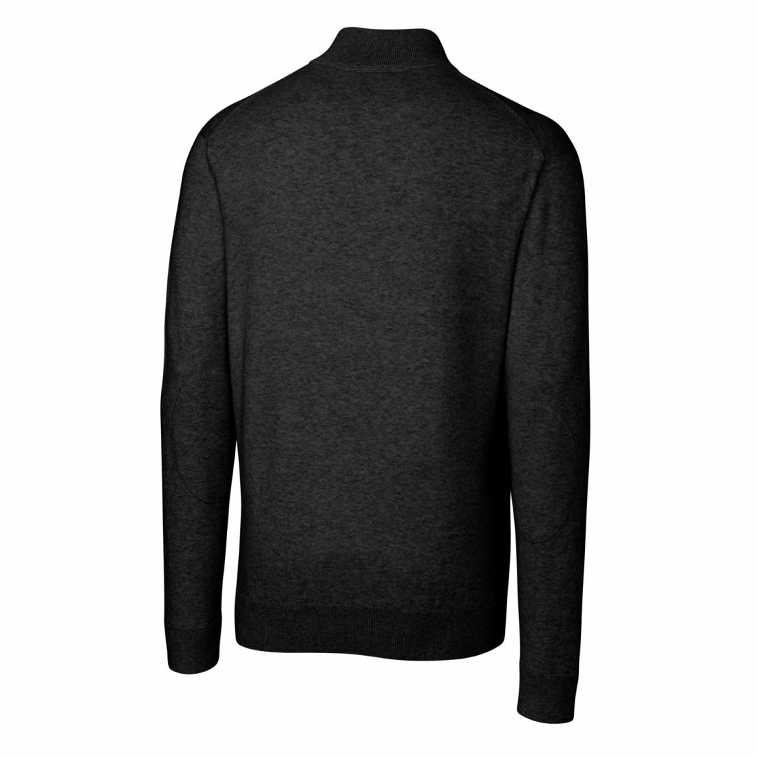 Detroit Lions  Cutter & Buck Throwback Logo Lakemont Tri-Blend Quarter-Zip Pullover Sweater