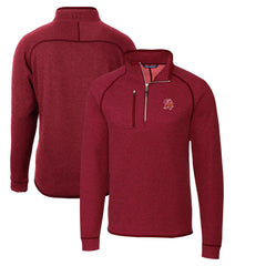 Tampa Bay Buccaneers  Cutter & Buck Mainsail Sweater-Knit Half-Zip Pullover Jacket