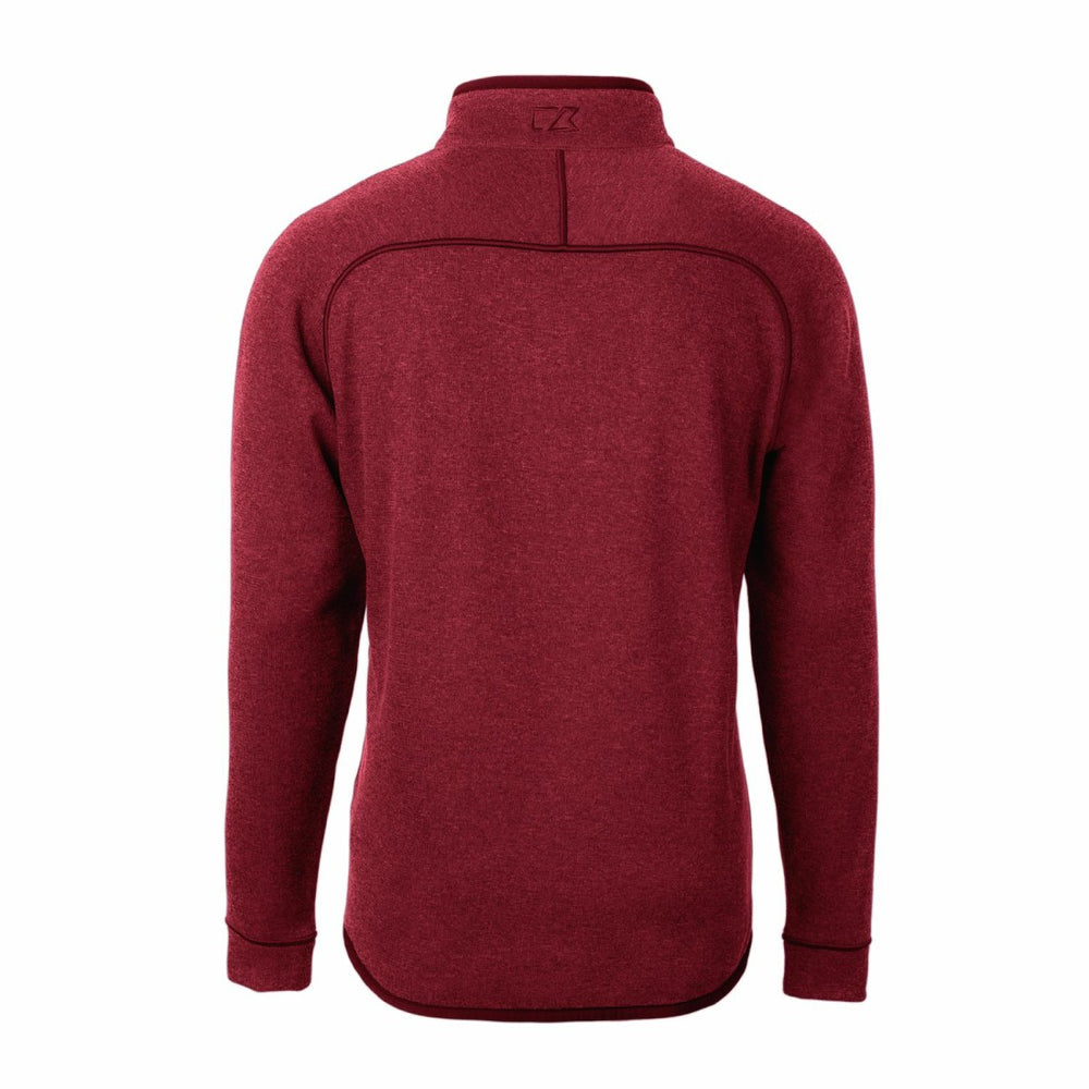 Tampa Bay Buccaneers  Cutter & Buck Mainsail Sweater-Knit Half-Zip Pullover Jacket