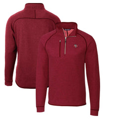 San Francisco 49ers  Cutter & Buck Mainsail Sweater-Knit Half-Zip Pullover Jacket