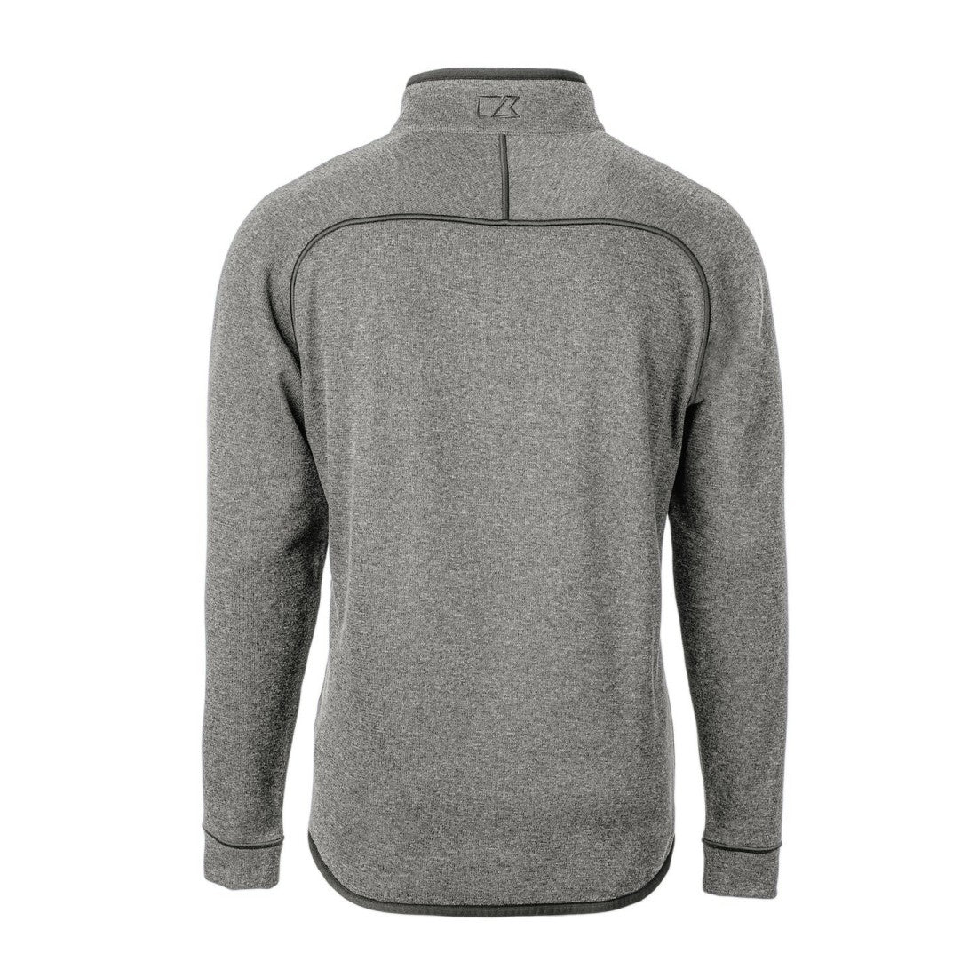 Detroit Lions  Cutter & Buck Throwback Logo Mainsail Sweater-Knit Half-Zip Pullover Jacket