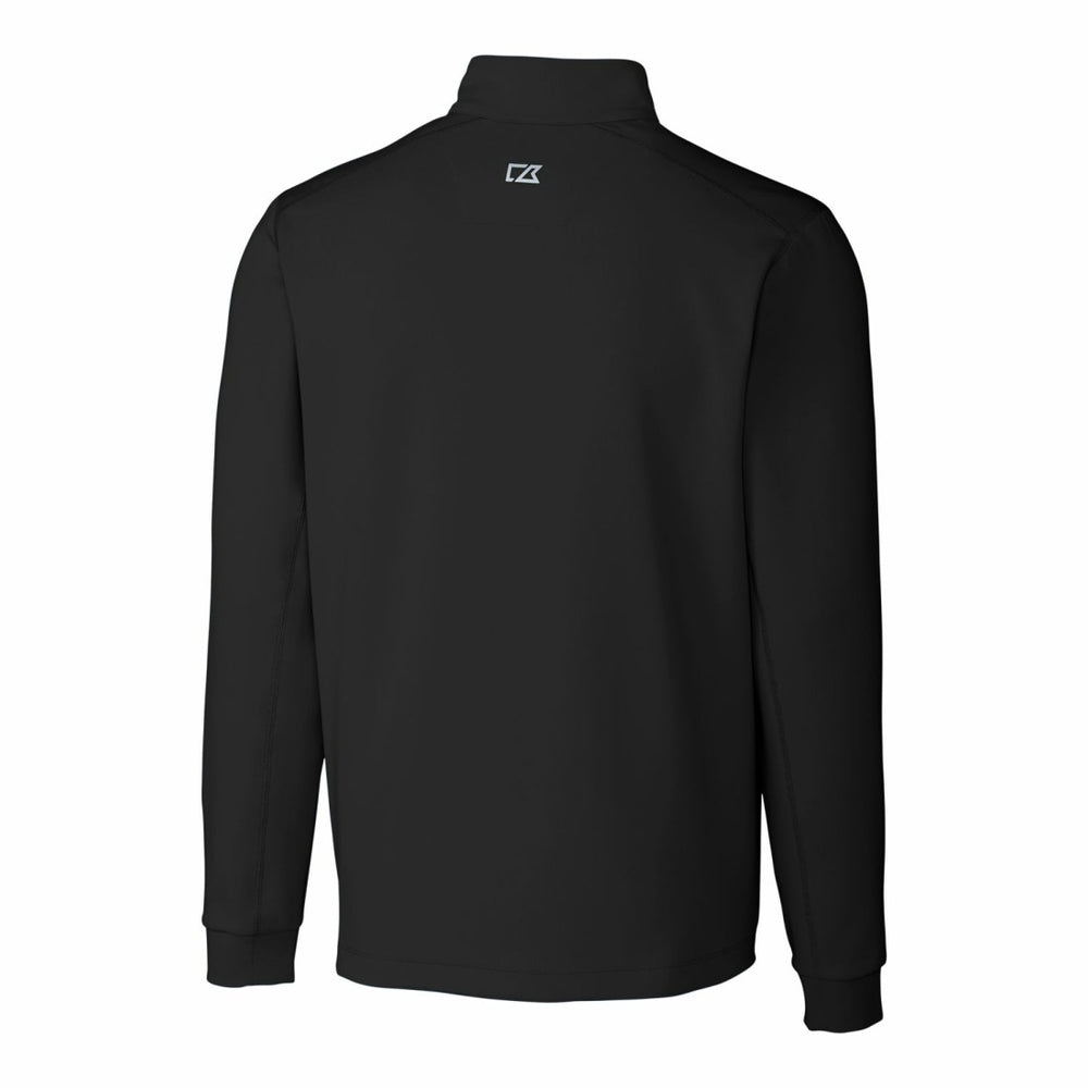 Green Bay Packers  Cutter & Buck Throwback Logo Traverse Stretch Quarter-Zip Pullover Top