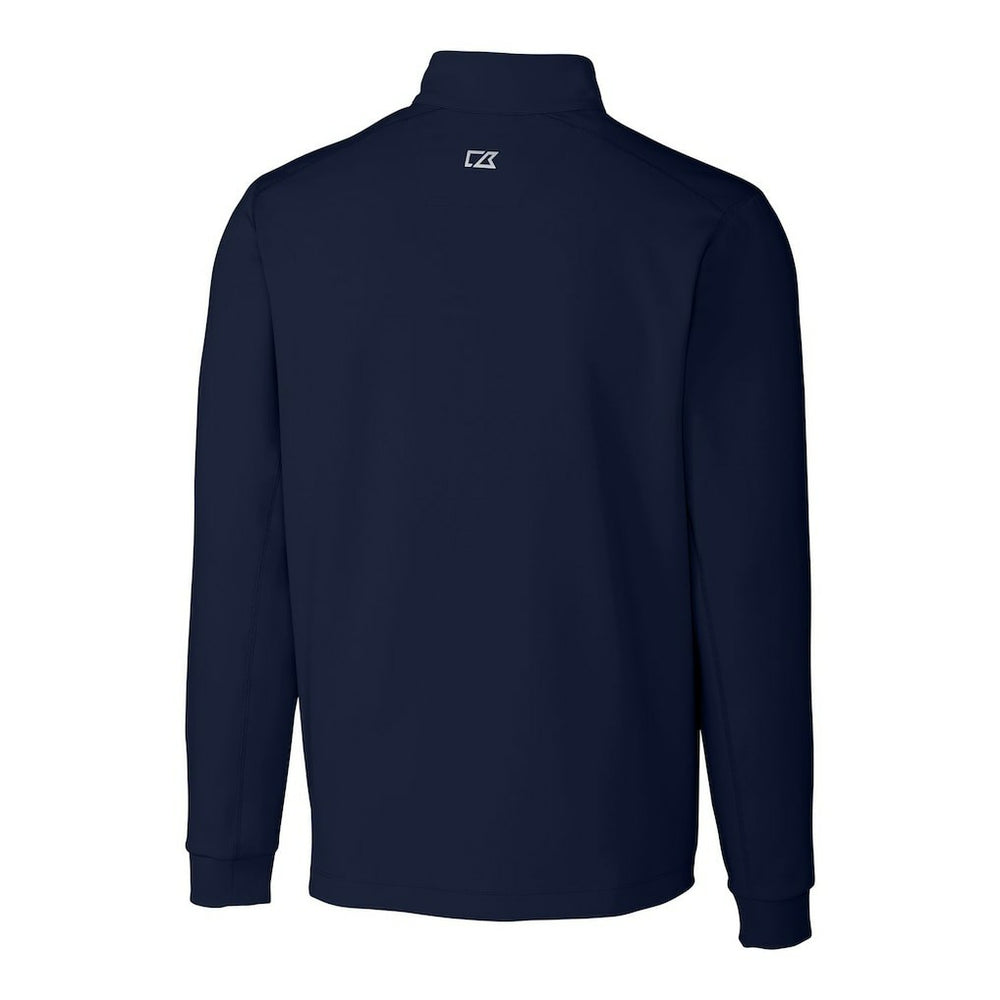 Chicago Bears  Cutter & Buck Throwback Logo Traverse Stretch Quarter-Zip Pullover Top