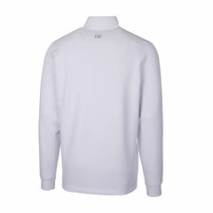 Detroit Lions  Cutter & Buck Throwback Logo Traverse Stretch Quarter-Zip Pullover Top