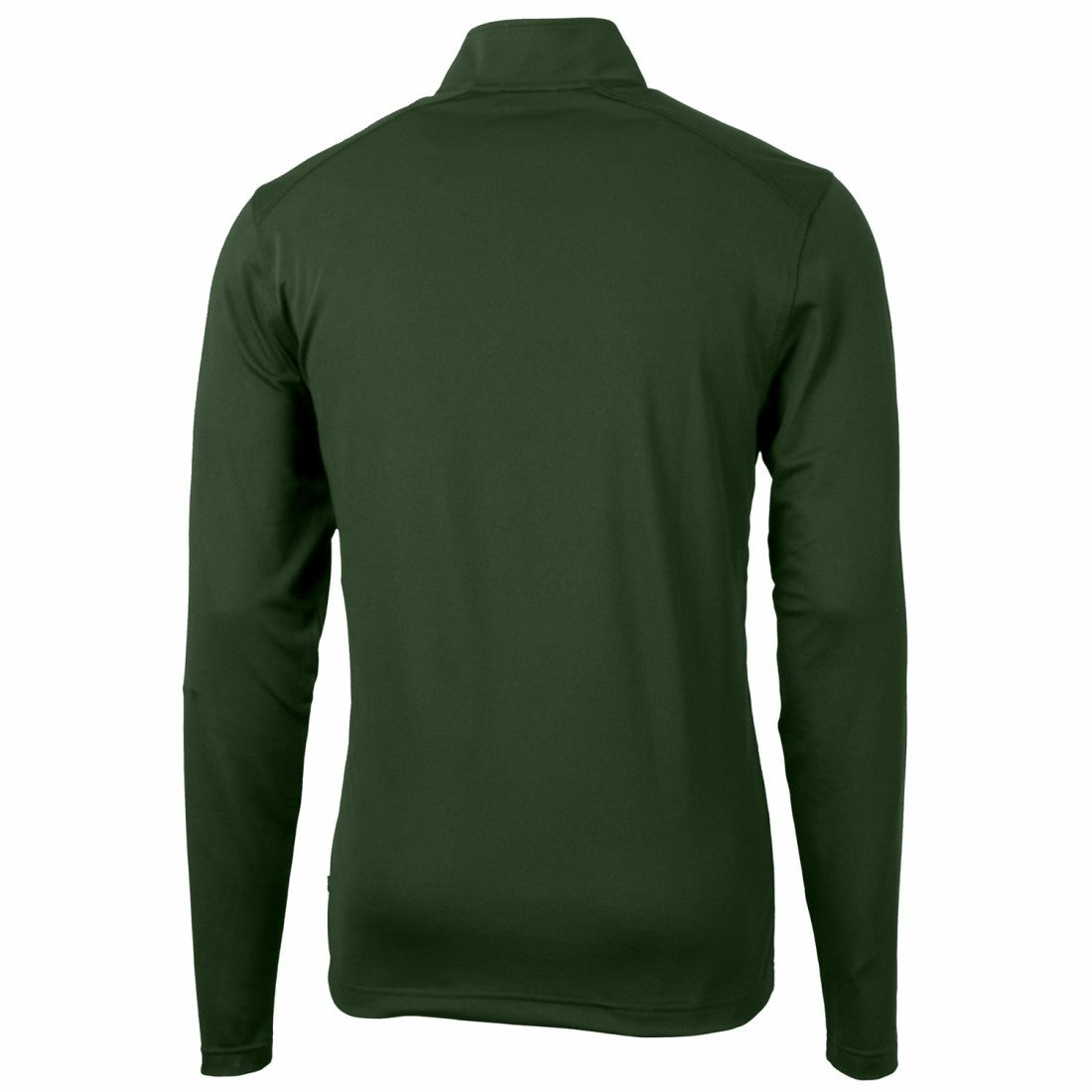 Green Bay Packers  Cutter & Buck Throwback Logo Virtue Eco Pique Recycled Quarter-Zip Pullover Top