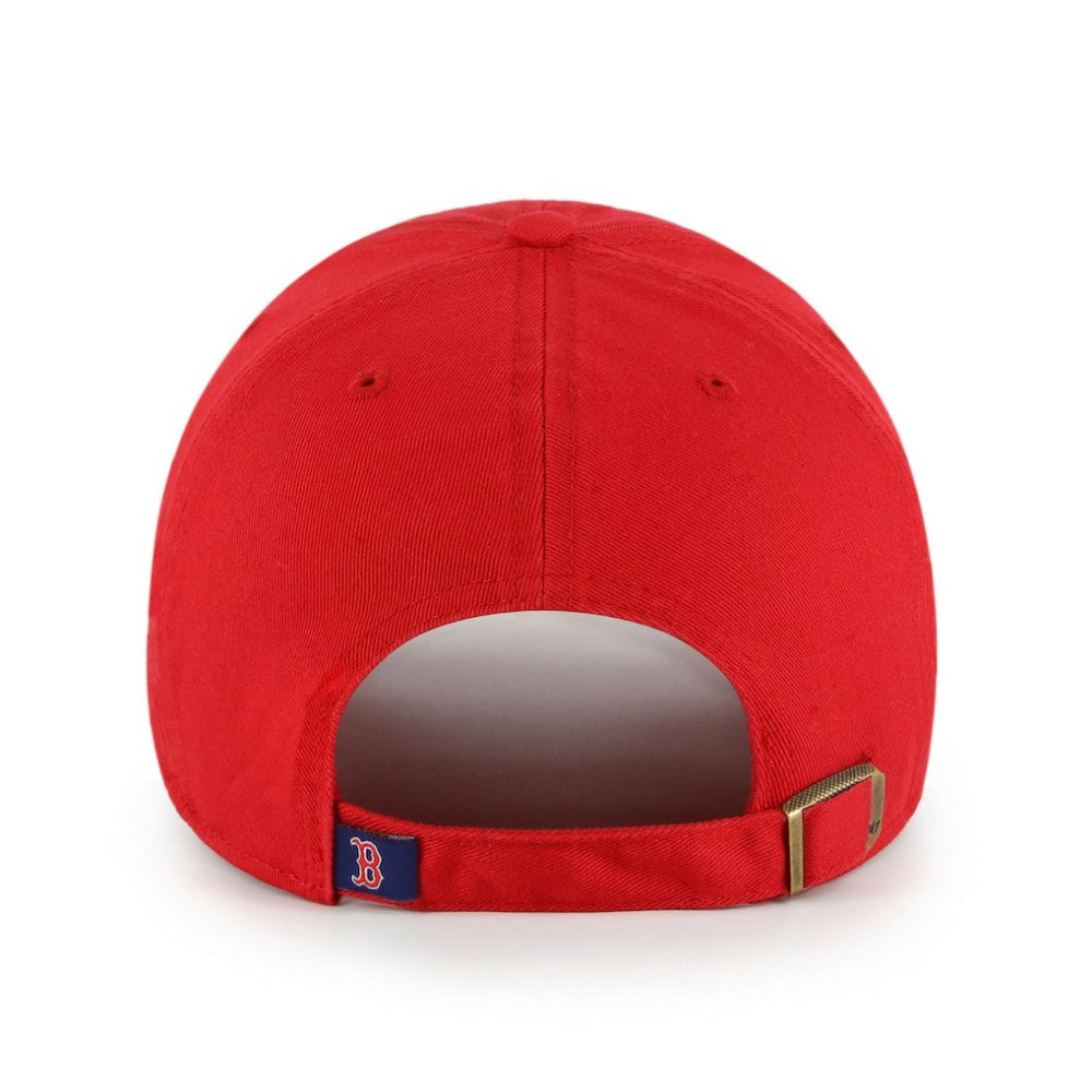 Boston Red Sox '47 Primary Team Logo Clean Up Adjustable Hat – Red | MLB Outlet
