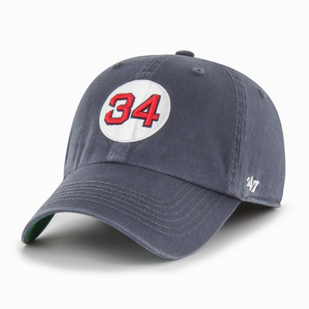 Boston Red Sox '47 Primary Team Logo David Ortiz #34 Fitted Franchise Hat | MLB Online