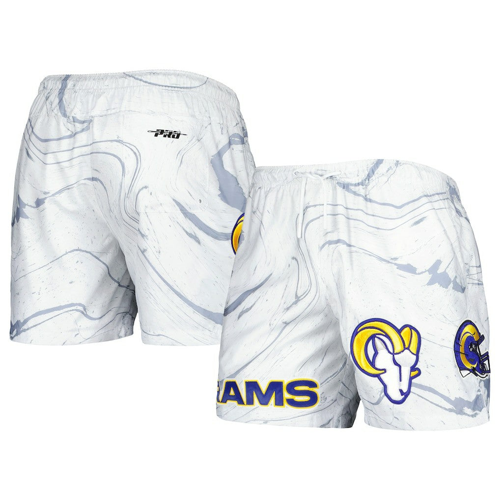 Los Angeles Rams  Pro Standard Allover Marble Print Shorts
