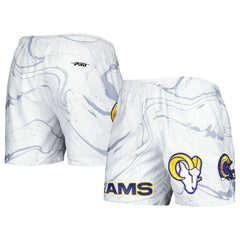 Los Angeles Rams  Pro Standard Allover Marble Print Shorts