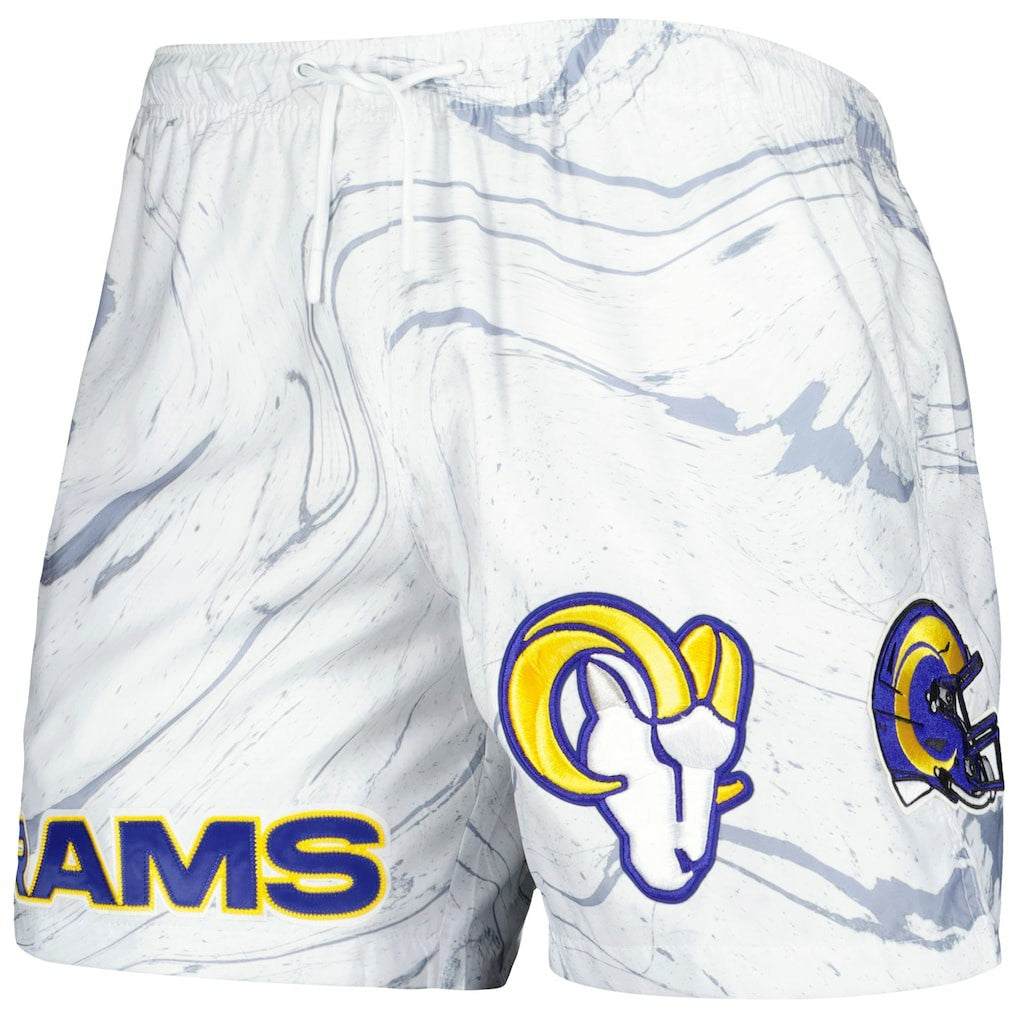 Los Angeles Rams  Pro Standard Allover Marble Print Shorts