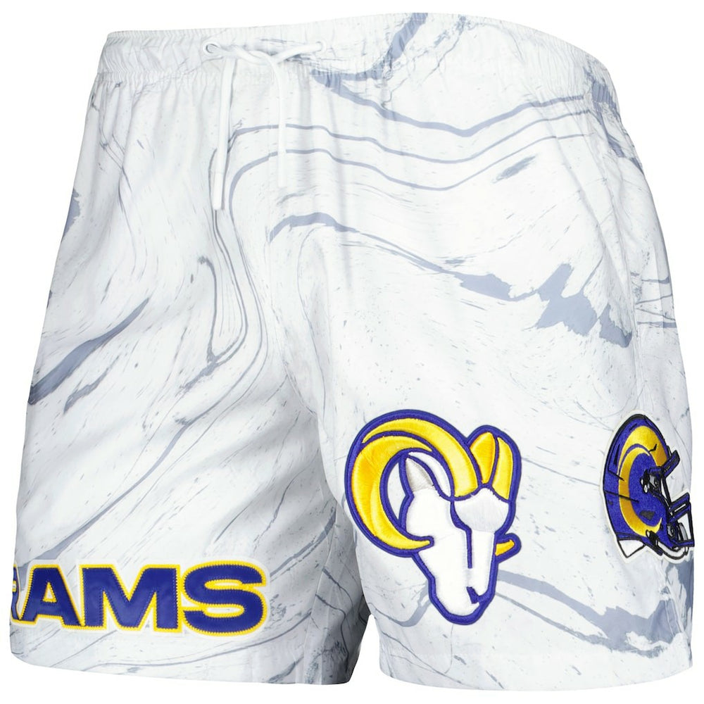 Los Angeles Rams  Pro Standard Allover Marble Print Shorts