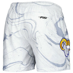 Los Angeles Rams  Pro Standard Allover Marble Print Shorts