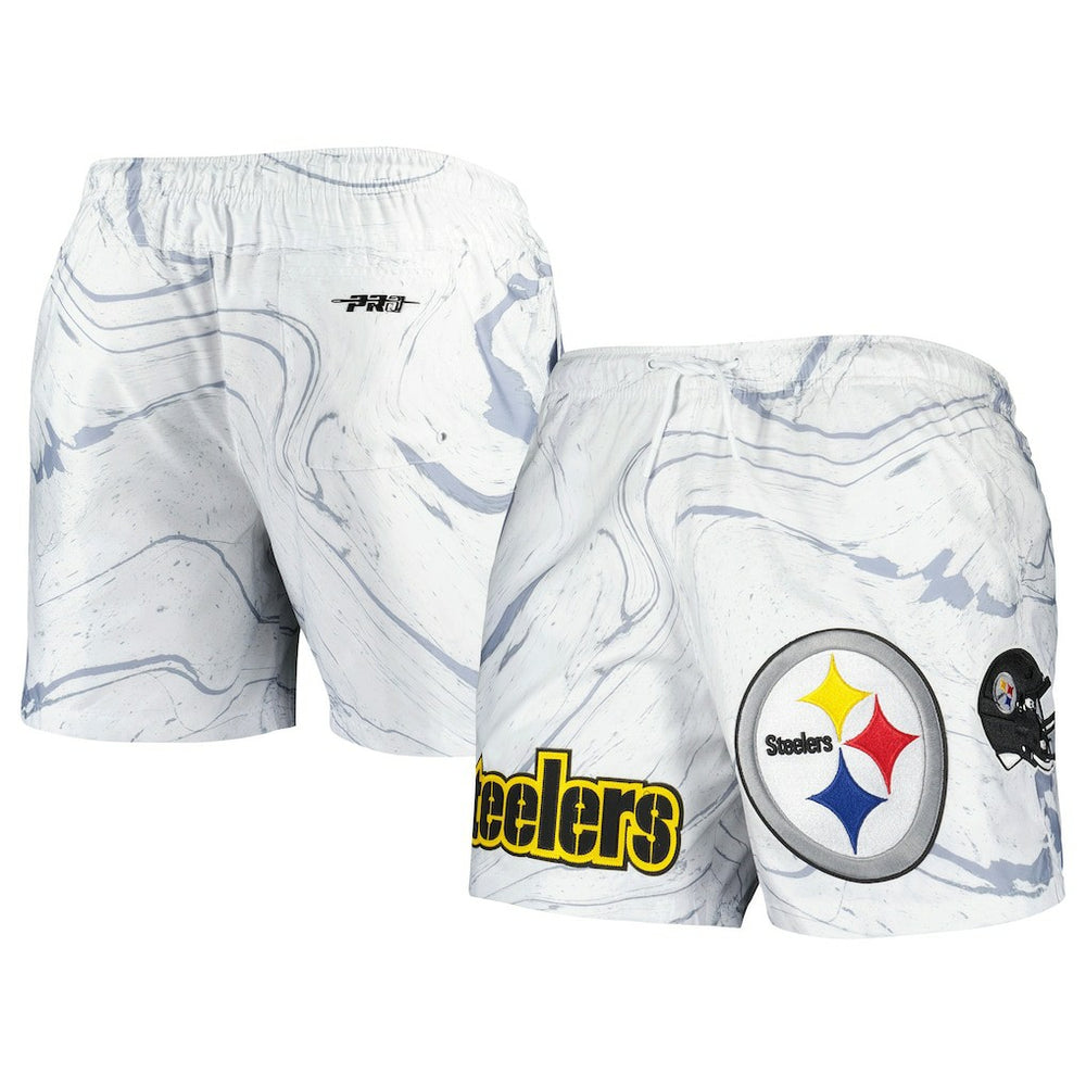 Pittsburgh Steelers  Pro Standard Allover Marble Print Shorts