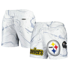 Pittsburgh Steelers  Pro Standard Allover Marble Print Shorts