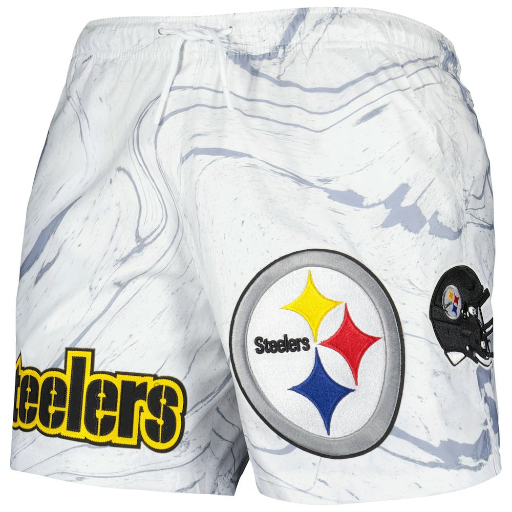 Pittsburgh Steelers  Pro Standard Allover Marble Print Shorts