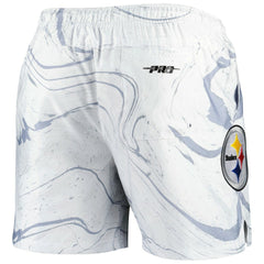 Pittsburgh Steelers  Pro Standard Allover Marble Print Shorts