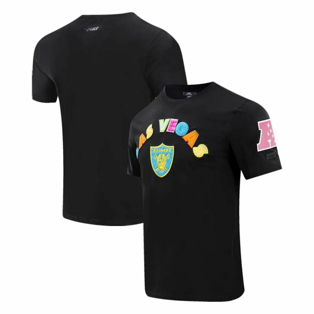 Las Vegas Raiders  Pro Standard Neon Graphic T-Shirt