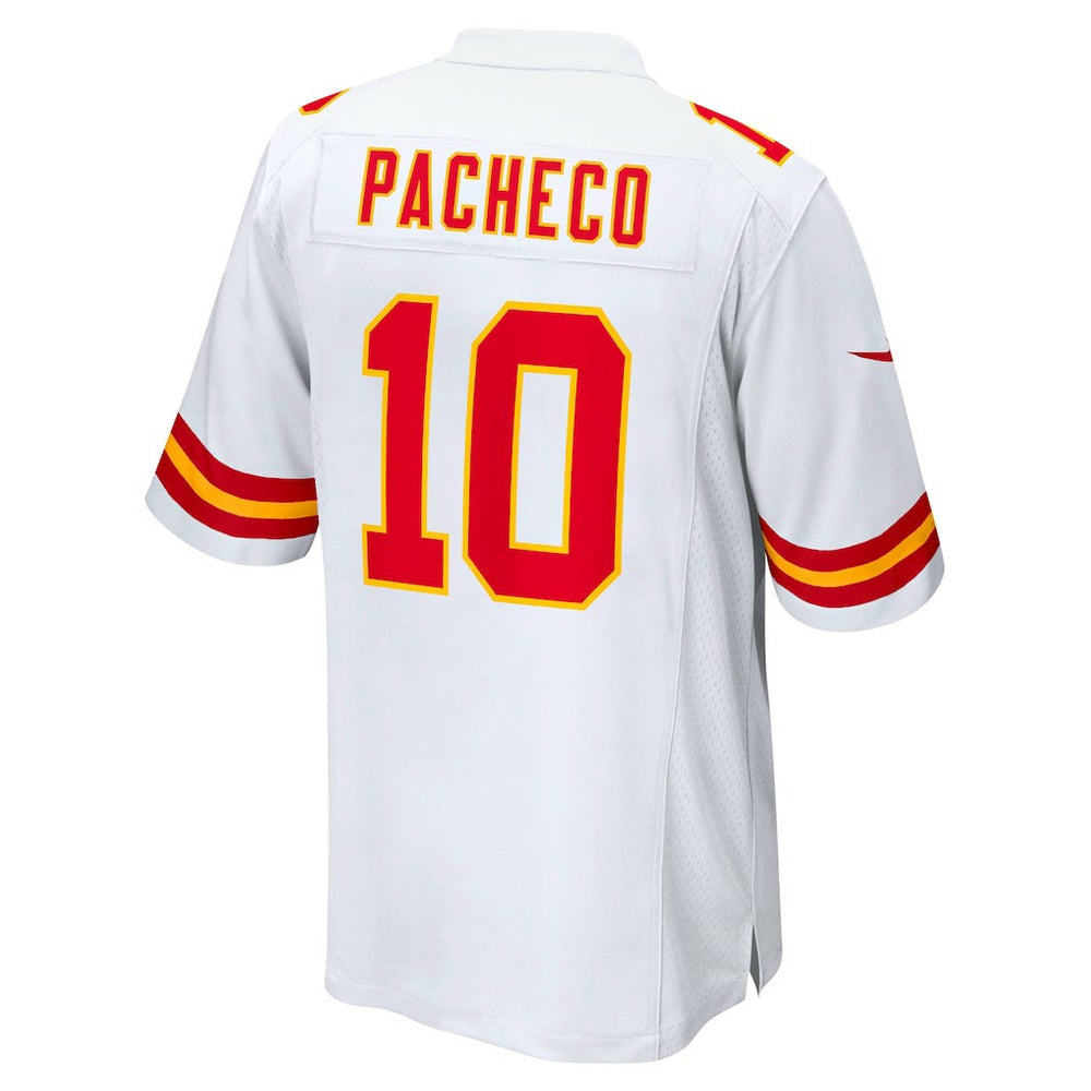 Kansas City Chiefs Nike Isiah Pacheco  Away Game Player Jersey