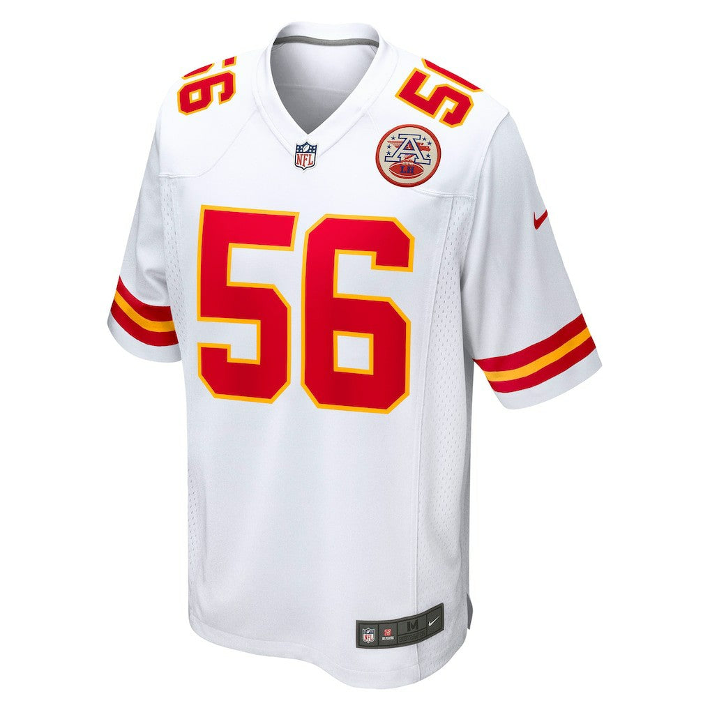 Kansas City Chiefs Nike George Karlaftis  Away Game Player Jersey