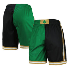 Boston Celtics Hardwood Classics 2007 Split Swingman Shorts For Sale