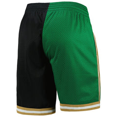 Boston Celtics Hardwood Classics 2007 Split Swingman Shorts For Sale
