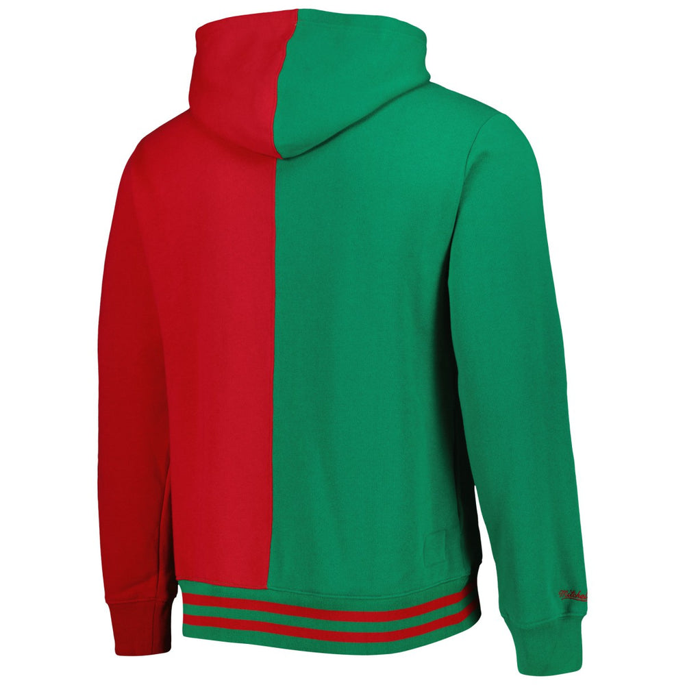 Milwaukee Bucks Hardwood Classics Split Pullover Hoodie On Sale