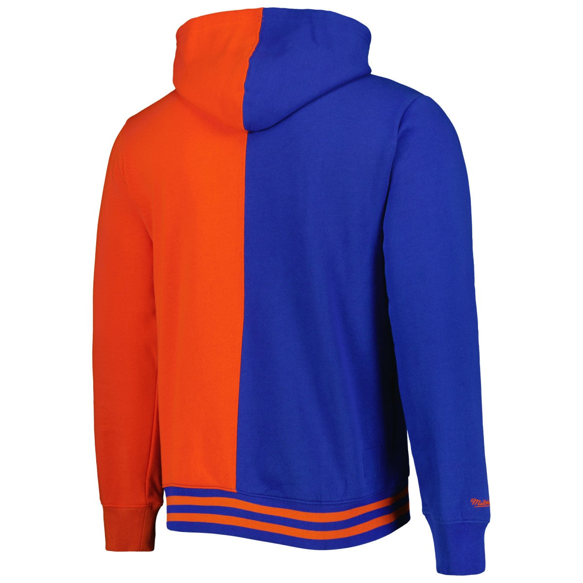 New York Knicks Hardwood Classics Split Pullover Hoodie New