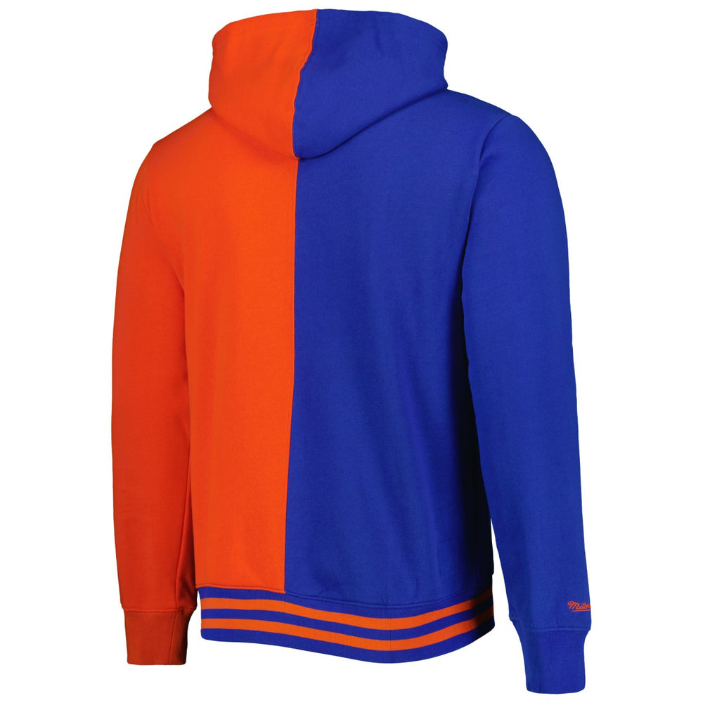 New York Knicks Hardwood Classics Split Pullover Hoodie New