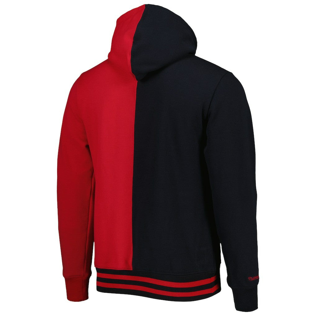 Philadelphia 76ers Hardwood Classics Split Pullover Hoodie New