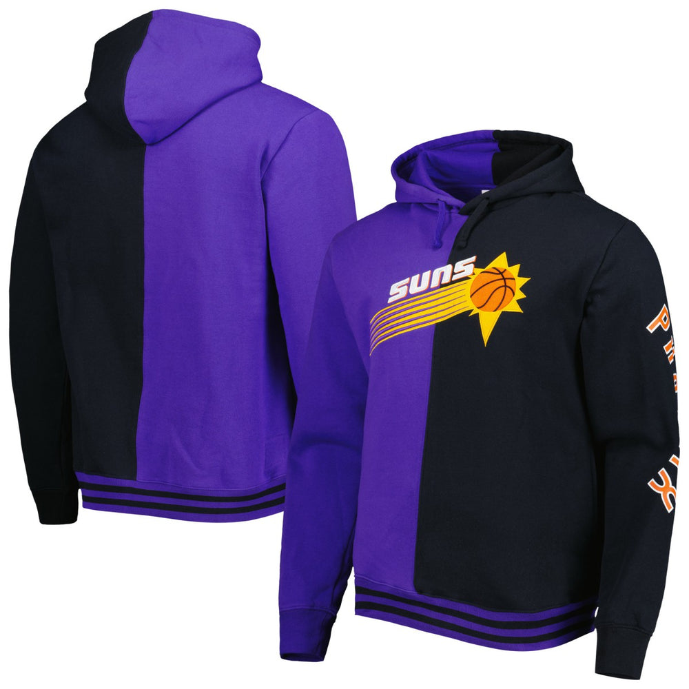 Phoenix Suns Hardwood Classics Split Pullover Hoodie New