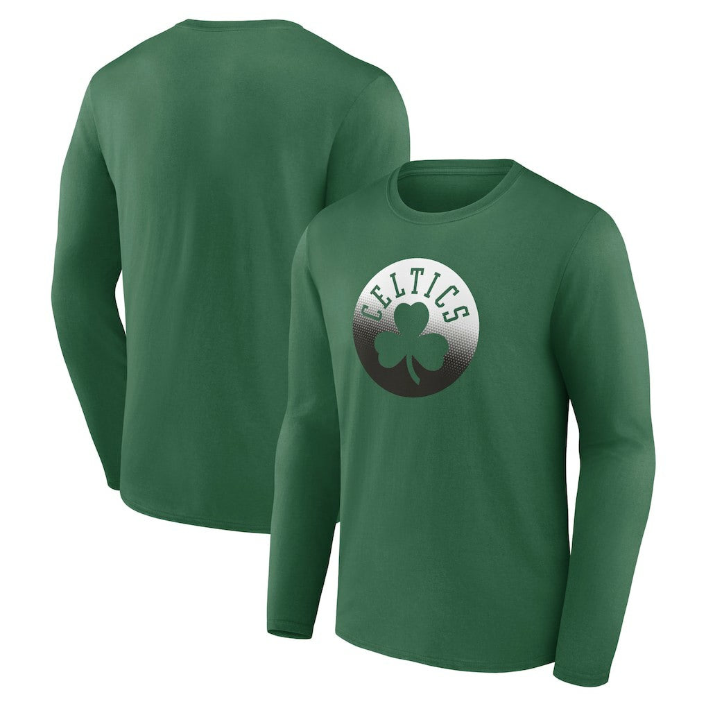 Boston Celtics Gradient Logo Long Sleeve T-Shirt Discount