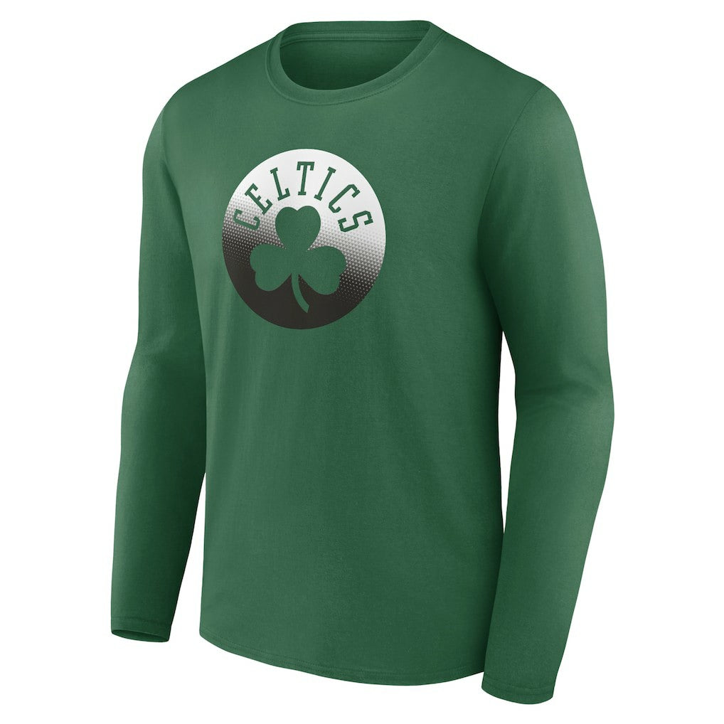 Boston Celtics Gradient Logo Long Sleeve T-Shirt Discount