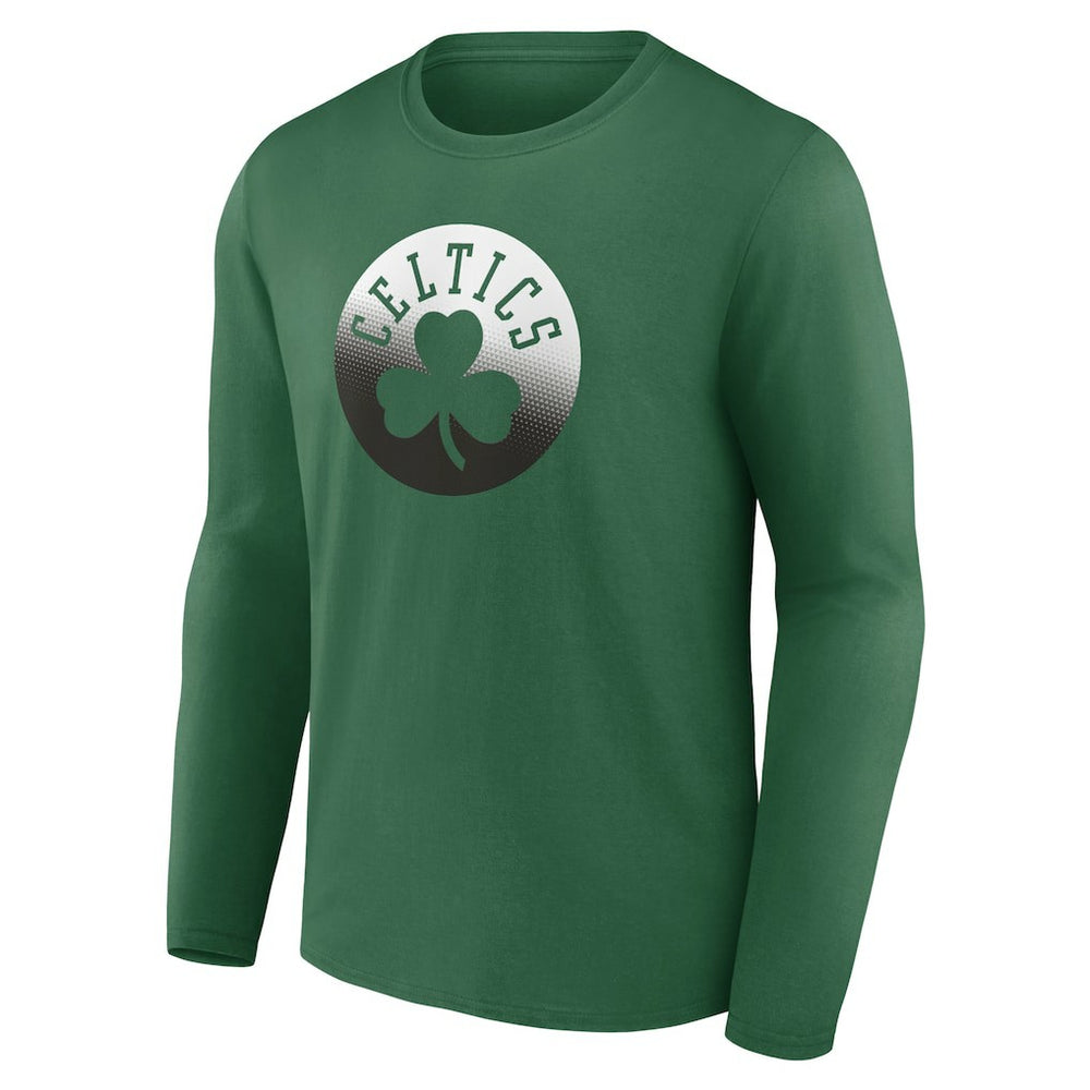 Boston Celtics Gradient Logo Long Sleeve T-Shirt Discount