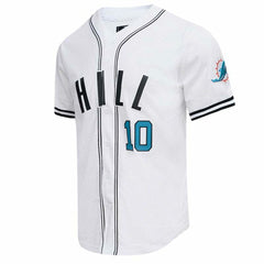 Miami Dolphins  Tyreek Hill  Pro Standard Mesh Baseball Button-Up T-Shirt