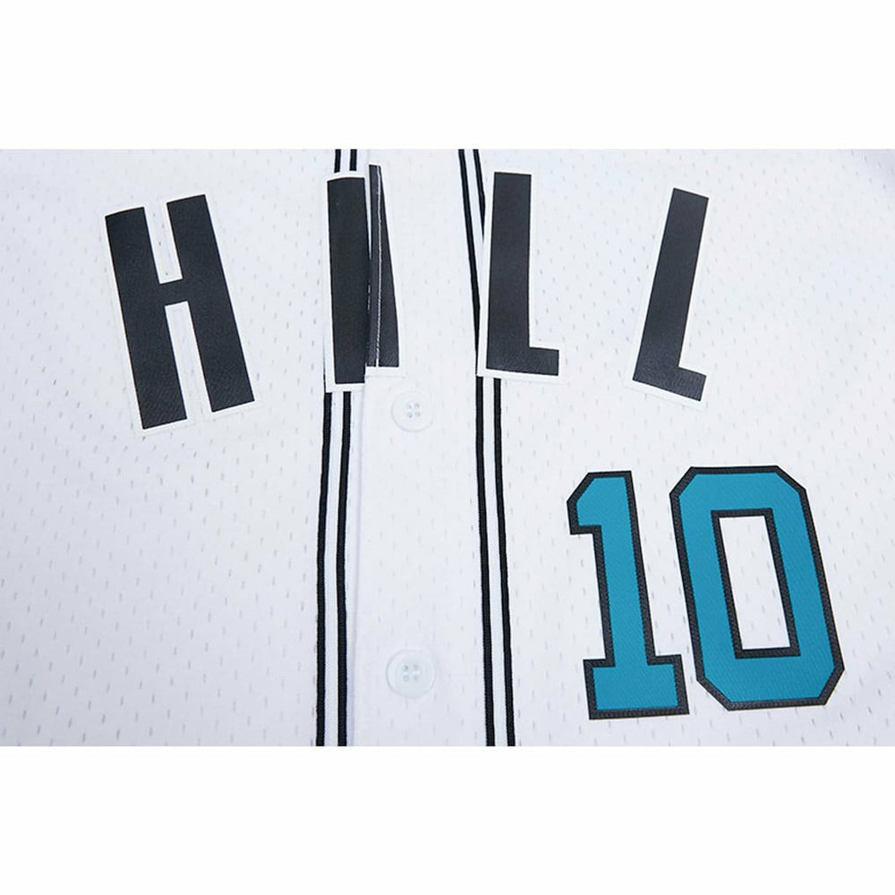 Miami Dolphins  Tyreek Hill  Pro Standard Mesh Baseball Button-Up T-Shirt