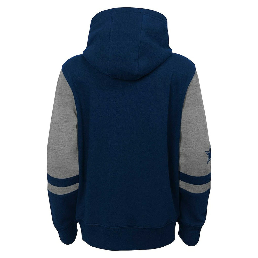 Dallas Cowboys  Preschool Stadium Color Block Full-Zip Hoodie