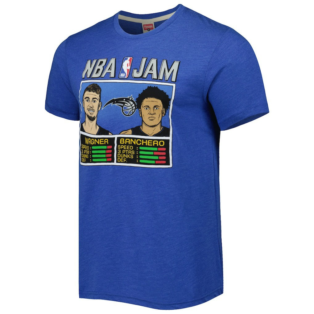Franz Wagner & Paolo Banchero Orlando Magic Homage NBA Jam Tri-Blend T-Shirt Online